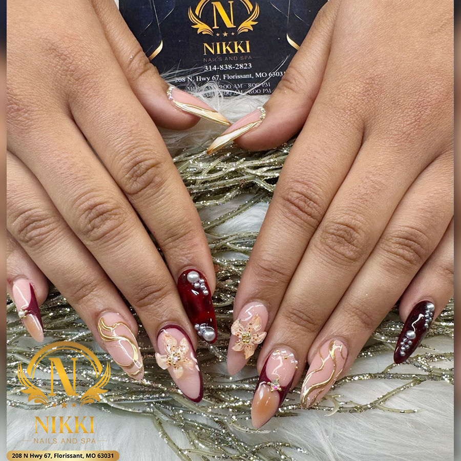 Winter Nails at Nikki Nails and Spa